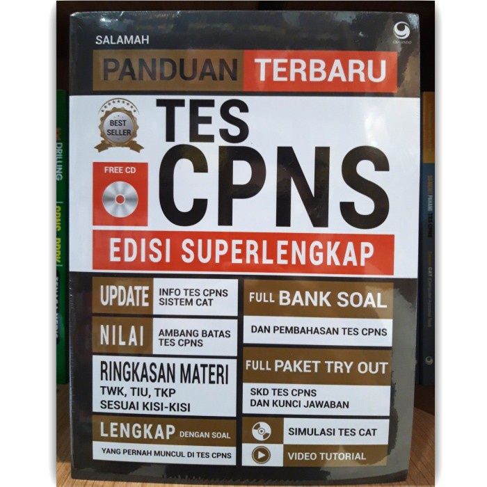 Jual BUKU PANDUAN TERBARU TES CPNS EDISI SUPERLENGKAP | Shopee Indonesia