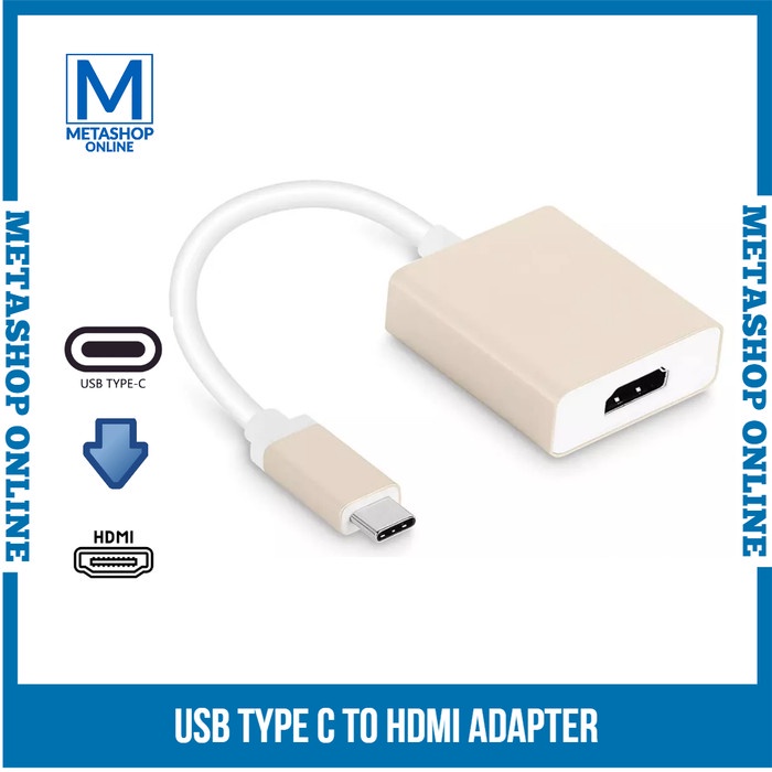 Jual High Speed 10Gbps USB 3.1 Type C To HDMI Converter Adapter Macbook ...