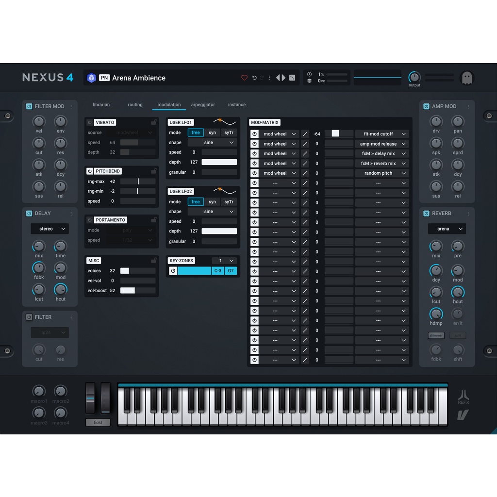 Jual reFX Nexus VST Plugin arpeggiator sequencer librarian | Shopee ...