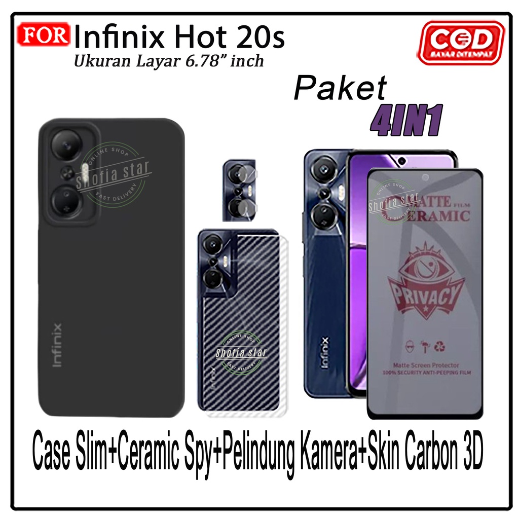 Jual Paket In Case Infinix Hot S Hot I Hot G Smart Hot Play Zero G Smart