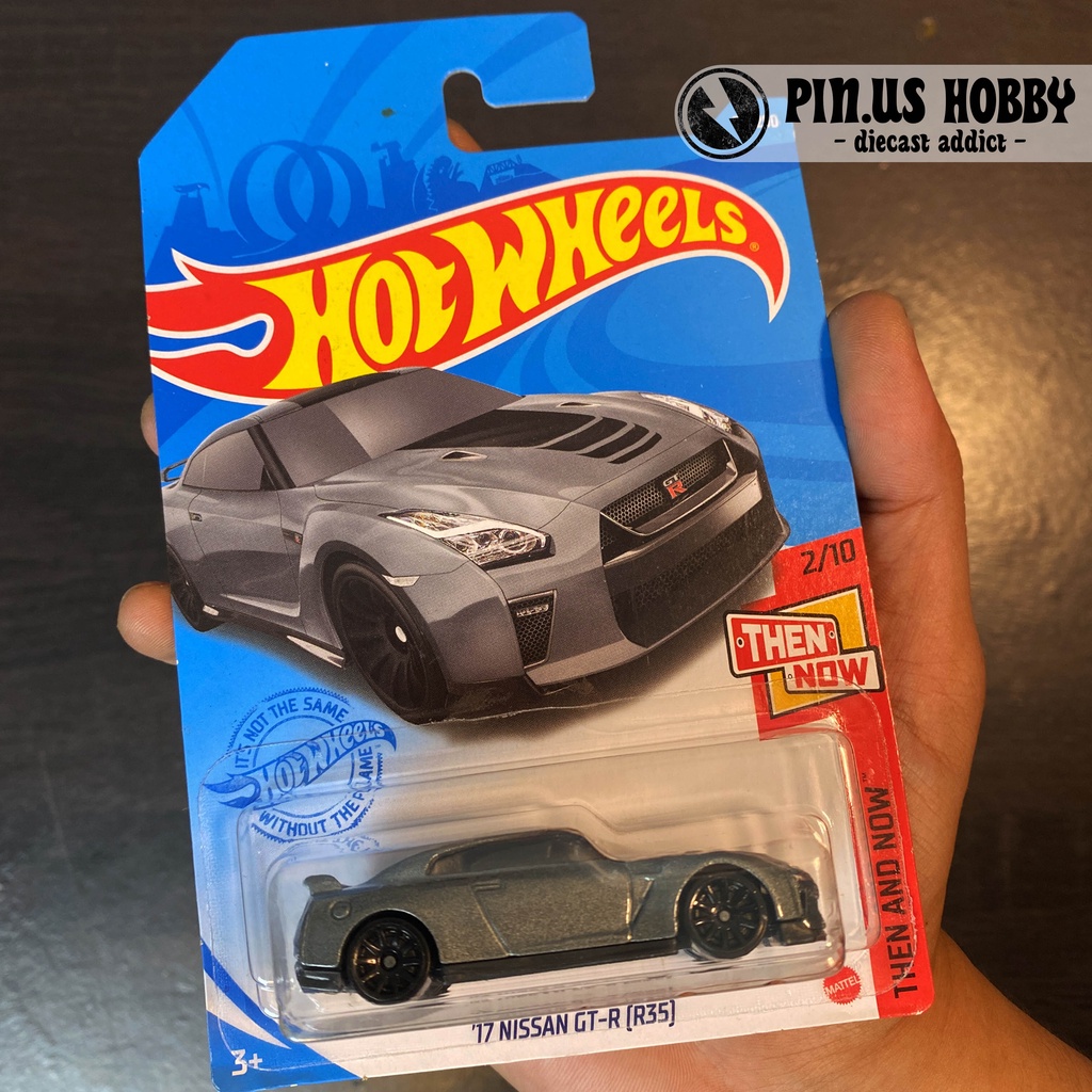 Jual HOT WHEELS 17 NISSAN GT R R35 ABU SILVER THEN AND NOW ORIGINAL ...