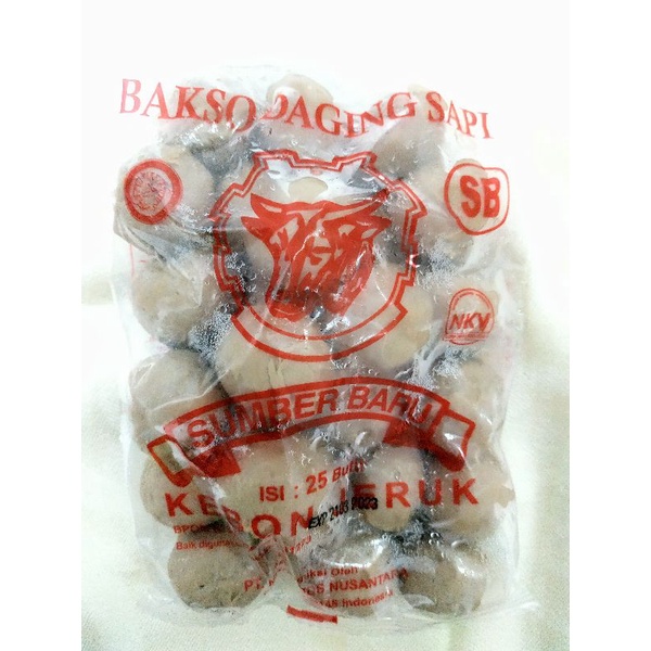 Jual Kebon Jeruk Bakso Sapi 25 Pack Shopee Indonesia