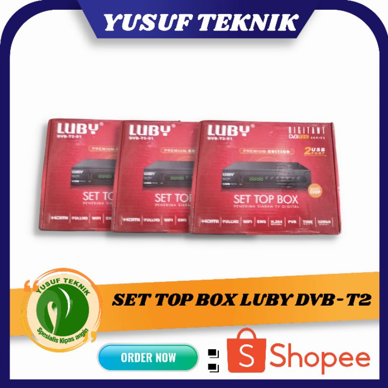 Jual SET TOP BOX/STB MERK LUBY DVB T2 01 Shopee Indonesia