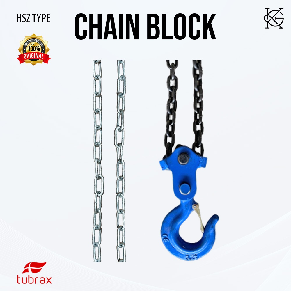Jual JAPAN Chain Block 2 ton x 5 meter Kerekan Manual Takel bulat ...