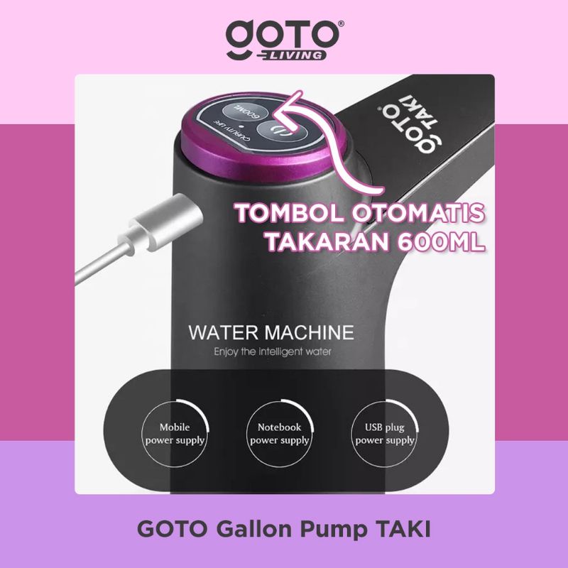 Jual Goto Taki Pompa Galon Elektrik Dispenser Air Minum Water Pump Elektrik Grey Shopee 3800