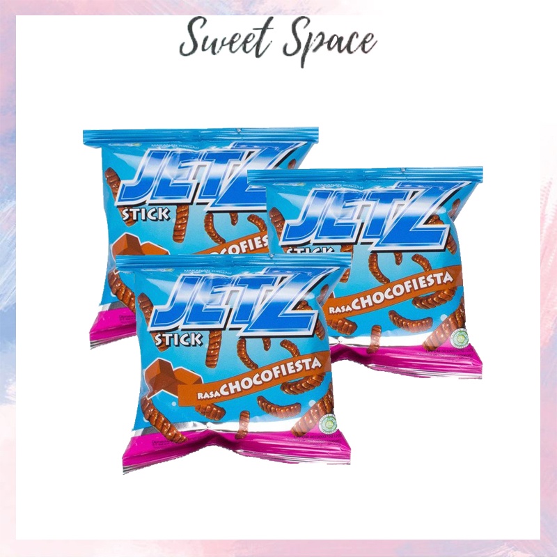 Jual CHIKI JETZ RASA CHOCO FIESTA 12 GR 1 RENCENG = 10 PCS [SWEETSPACE ...