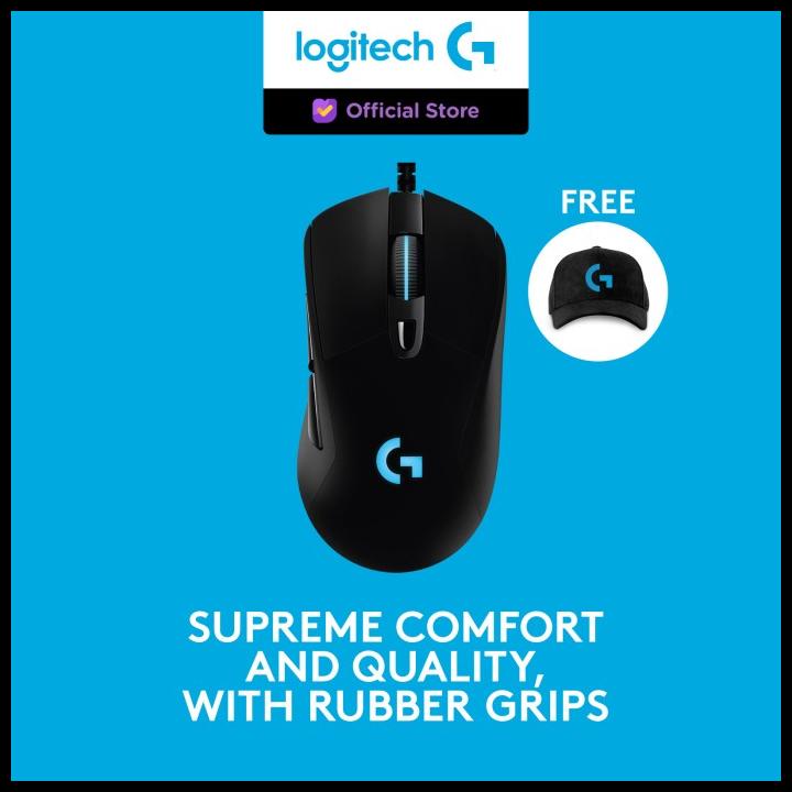 Jual Logitech G403 Hero Mouse Gaming Wired Rgb Lightsync Lighting Shopee Indonesia