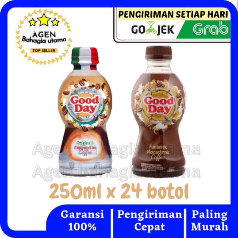 Jual Kopi Good Day Botol 250ml 1 Dus X 24 Pcs Shopee Indonesia