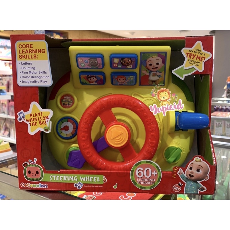 Jual Cocomelon Learning Steering Wheel Toys | Shopee Indonesia