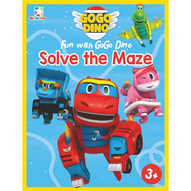 Jual Buku Anak Opredo Fun with GoGo Dino: Solve the Maze - Lotta ...