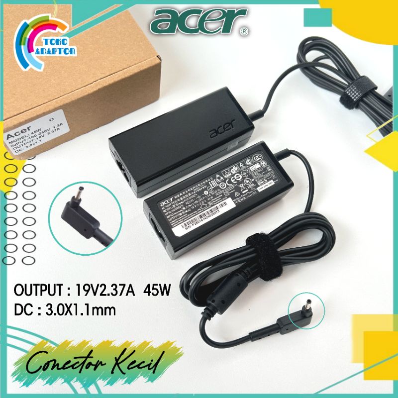 65W AC Adapter Power Cord For Acer Aspire 5735-6694, 5735-4624, 5735-4774 Laptops – 19V