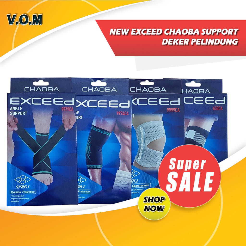 Jual NEW EXCEED CHAOBA SUPPORT DEKER PELINDUNG SAAT OLAHRAGA FITNESS ...