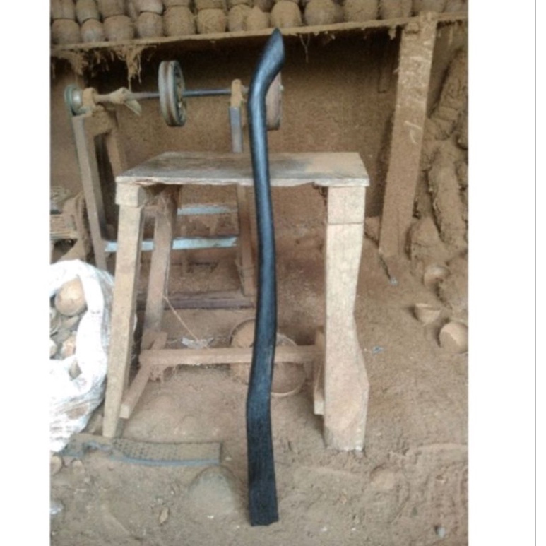 Jual doran cangkul/gagang cangkul dari ruyung hitam (tua) | Shopee ...