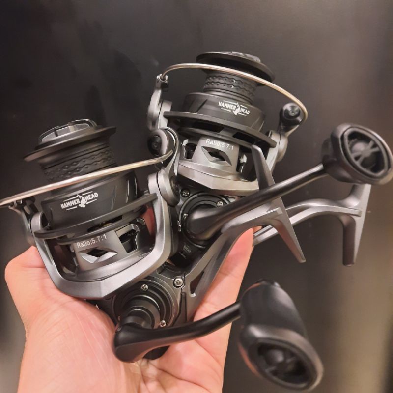 Jual Reel Hammerhead SUTAYA 1000F 2000F 7+1BB Power Handle Shopee