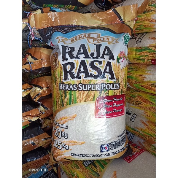 Jual Beras RAJA RASA 25KG Premium Asli Sragen Punel Putih Enak | Shopee ...