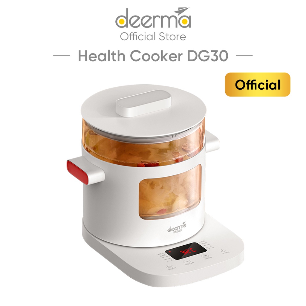 Jual Deerma DG30 Electric Visible Transparent Health Pot Boiling Stew ...