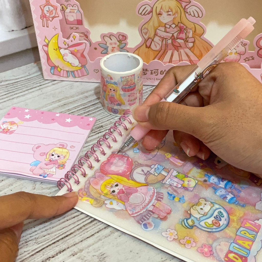 Jual PAKET STICKER 4IN1 CUTE LITTLE GIRL FAVORIT ANAK KUALITAS TERBAIK ...