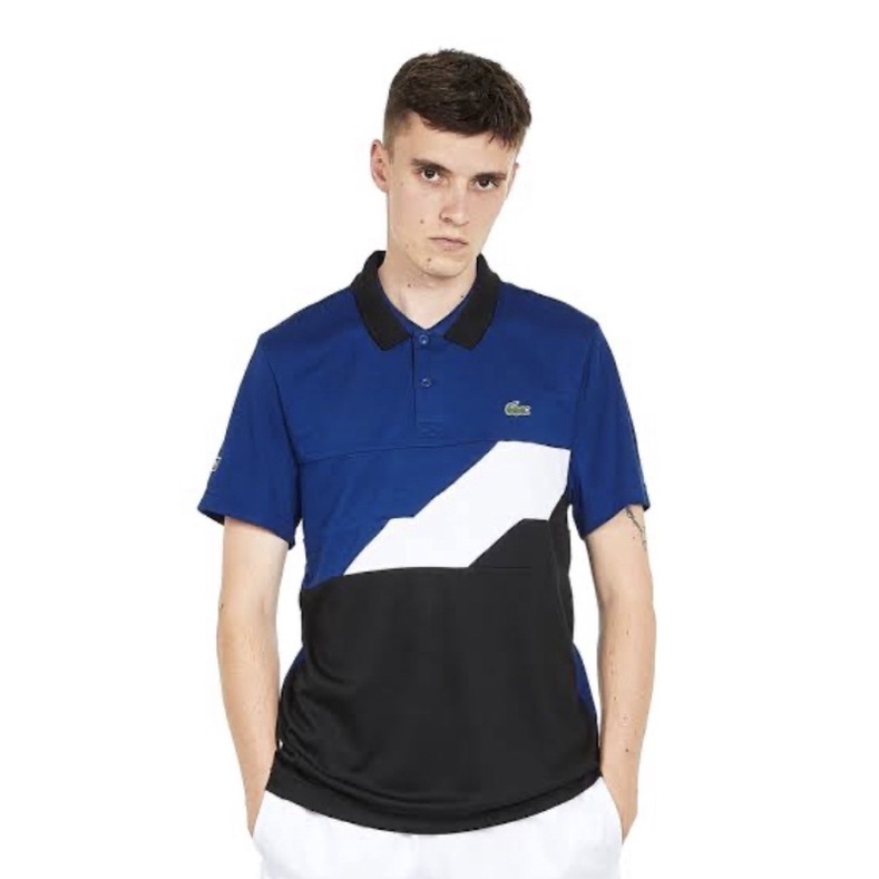 Jual Lacoste Mens Colorblock Polo Shirt Original | Shopee Indonesia