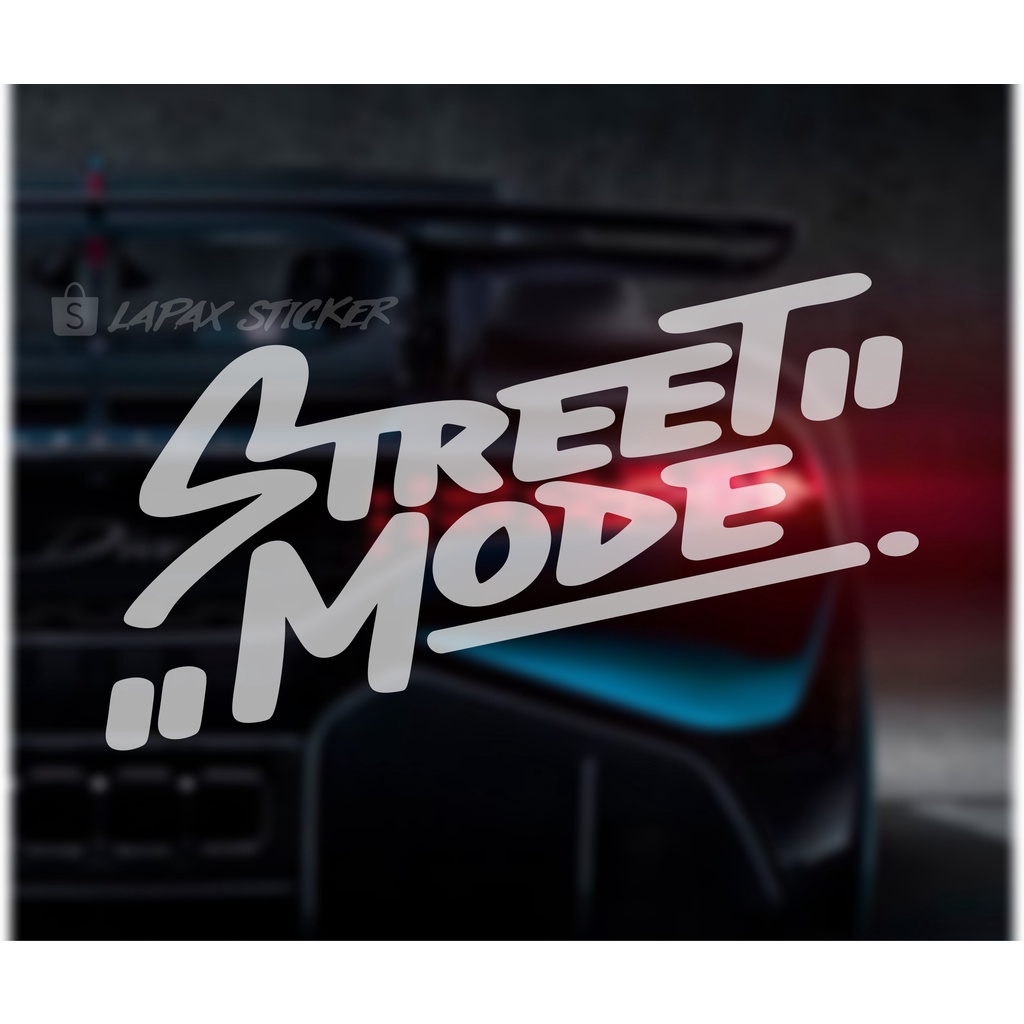 Jual Stiker street mode cutting sticker street mode keren murah viral ...
