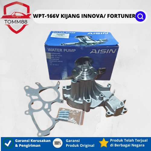 thumbnail interactive-video image 1 of AISIN Engine Water Pump WPT-804 For Lexus LX570, Toyota Land Cruiser & Sequoia 5.7L 1 of 3
