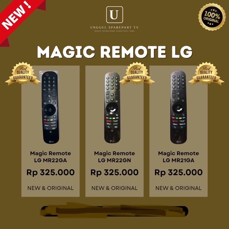 Jual LG Magic Remote MR23GA - Remote Smart TV LG MR23 MR23GN ORIGINAL 2023  - Jakarta Selatan - Klikmestore