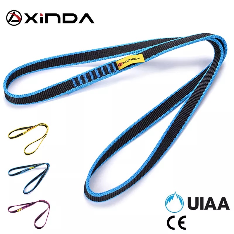 Jual Xinda Flat Sling 16mm 80 cm seling nylon runner quick draw rock ...