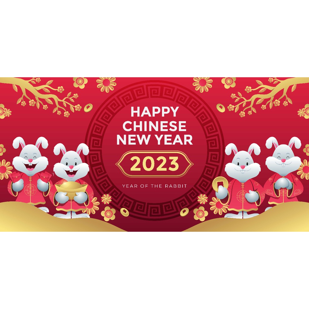 Jual Cetakan Spanduk Imlek Chinese New Year Banner Spanduk Imlek Shopee Indonesia