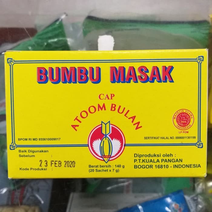 Jual Bumbu Masak Cap Atoom 140gr Bulan Atom Basreng Bakso Goreng