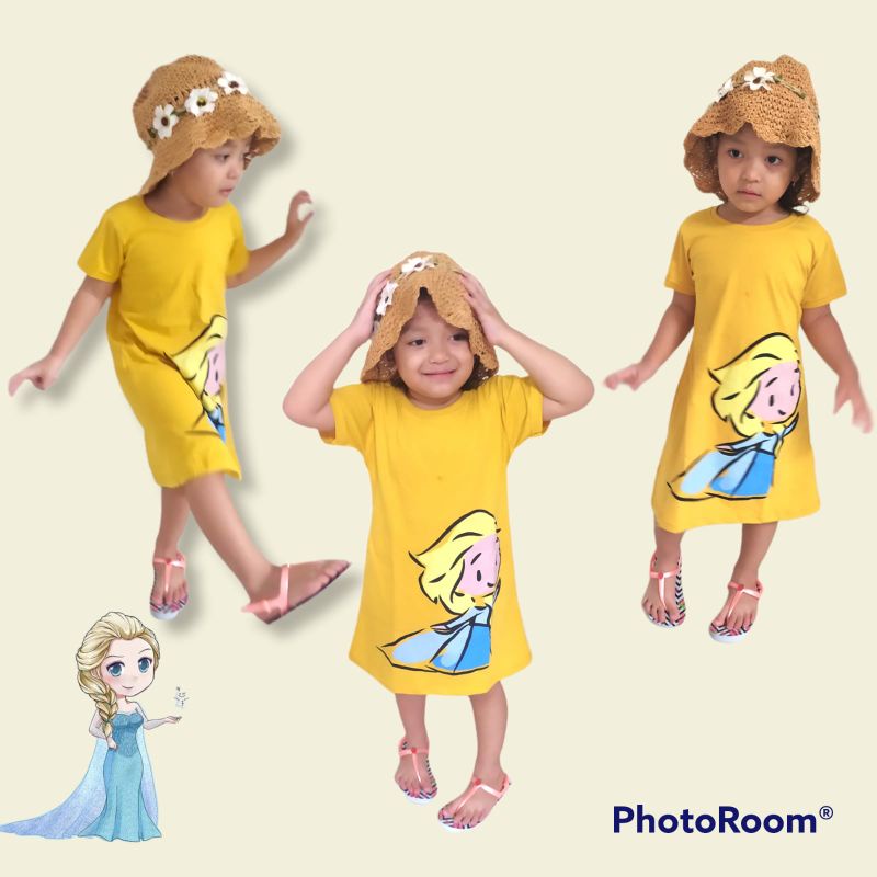 Jual DRESS PRINCESS anak 2 dan 3 tahun baju princess anak 2 3 tahun ...