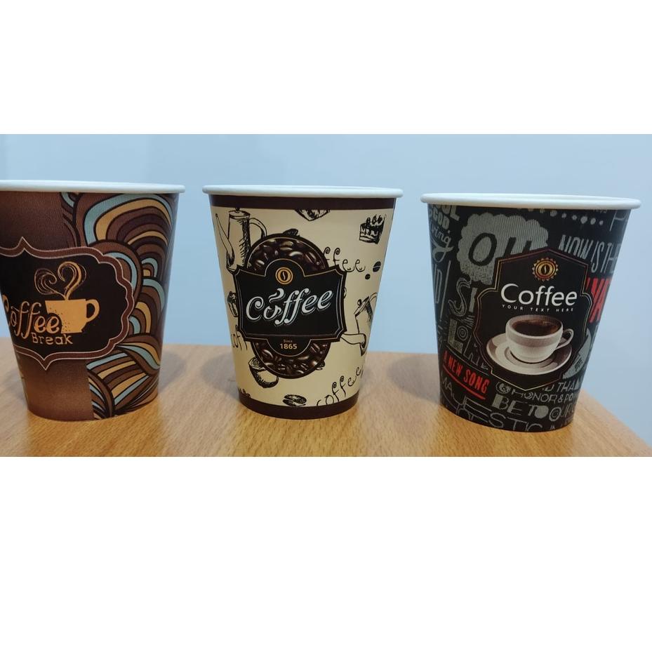 Jual Hot Paper Cup Gelas Kertas Minuman Panas 8 Oz 240ml Tanpa Penutup Shopee Indonesia 7409