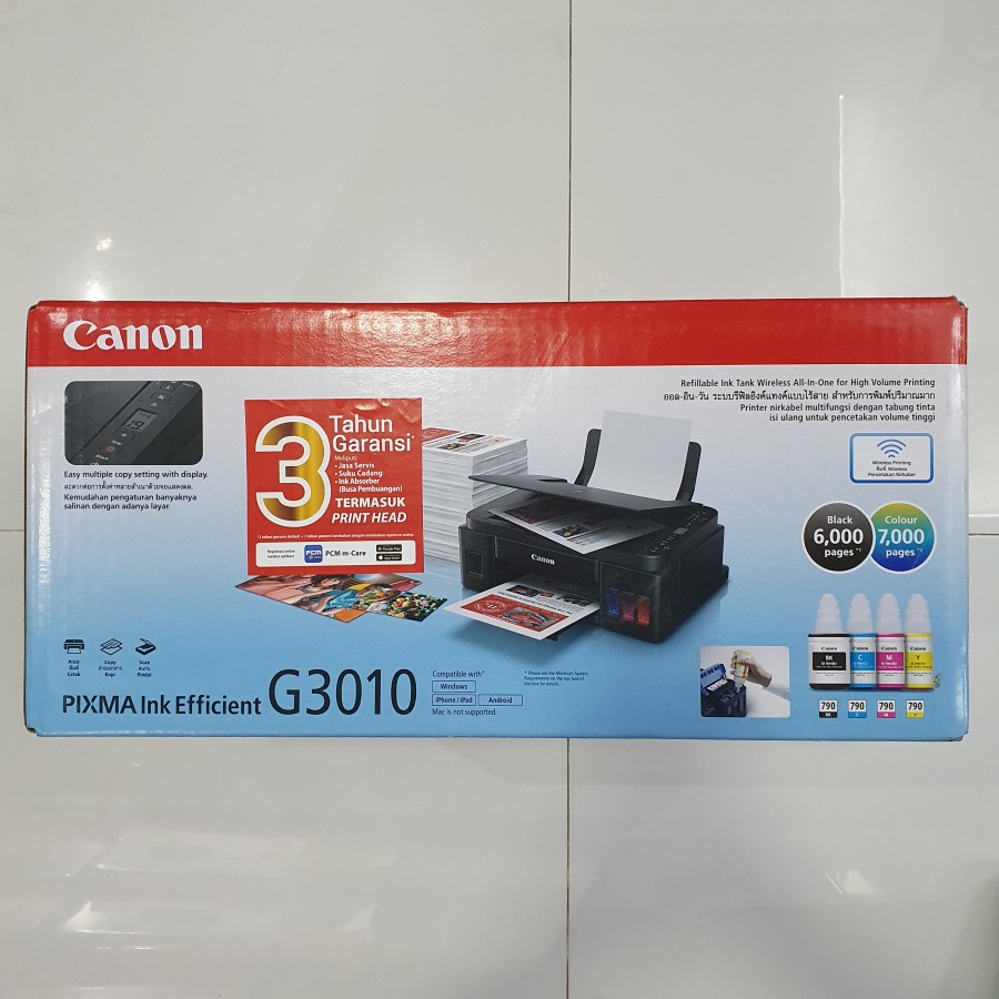 Jual Printer Canon G3010 G 3010 Print Scan Copy WiFi Ink Tank Tinta ...