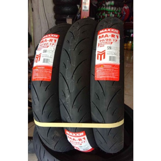 Jual ban maxxis mA - R1 90/80 17 tubeles soft compound | Shopee Indonesia