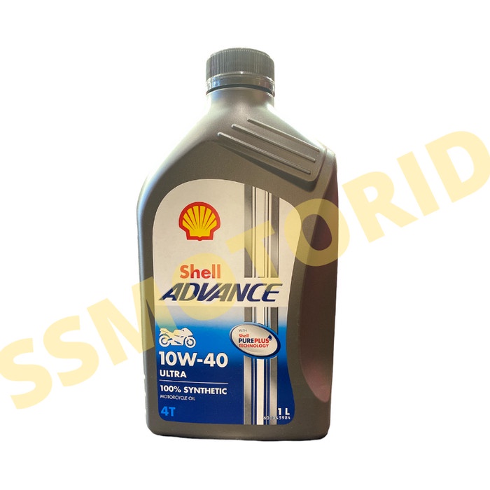 Jual Oli Shell Advance Ultra 1L - 10W-40 - API SN; JASO MA2 | Shopee ...
