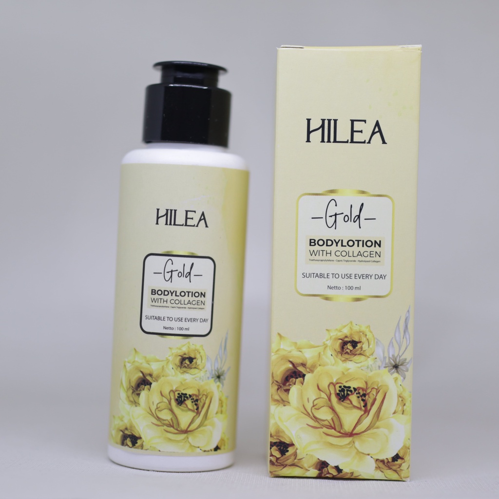 Jual Hilea Bodylotion with Collagen Gold 100 ml Shopee Indonesia