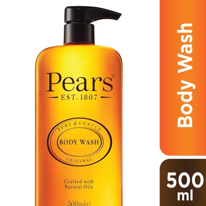 Jual Pears Pure And Gentle Body Wash Original 500ml Shopee Indonesia