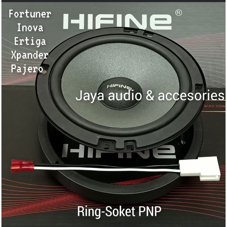 Jual Speaker Midbass Hifine Include Ring Dan Soket pnp xpander-inova ...
