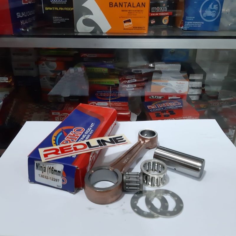 Jual BATANG PISTON TIANG SOKAR STANG SEHER CONROAD KAWASAKI NINJA 150