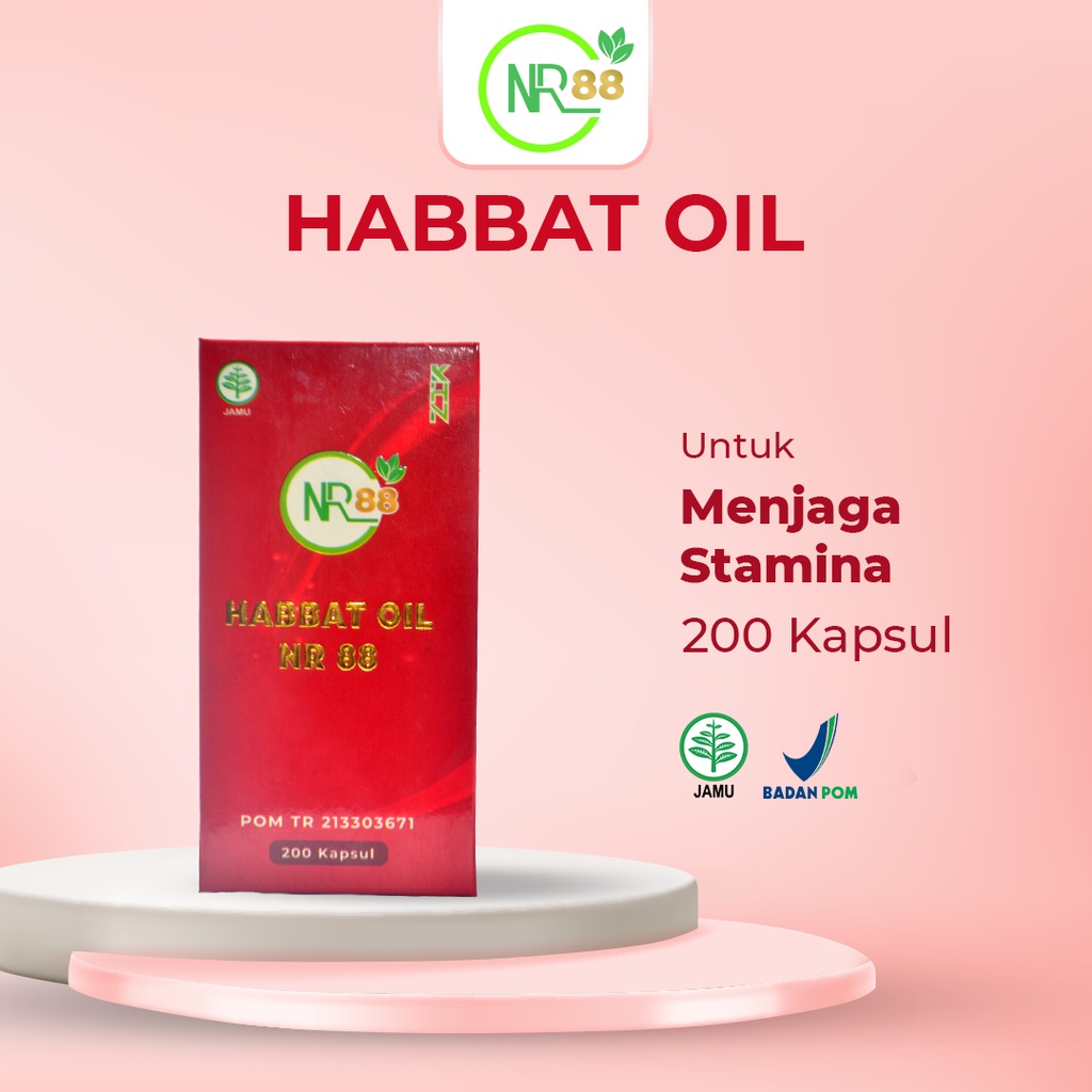 Jual Habbat Oil NR88 - Habbatussauda Oil Isi 200 Kapsul - Menurunkan ...