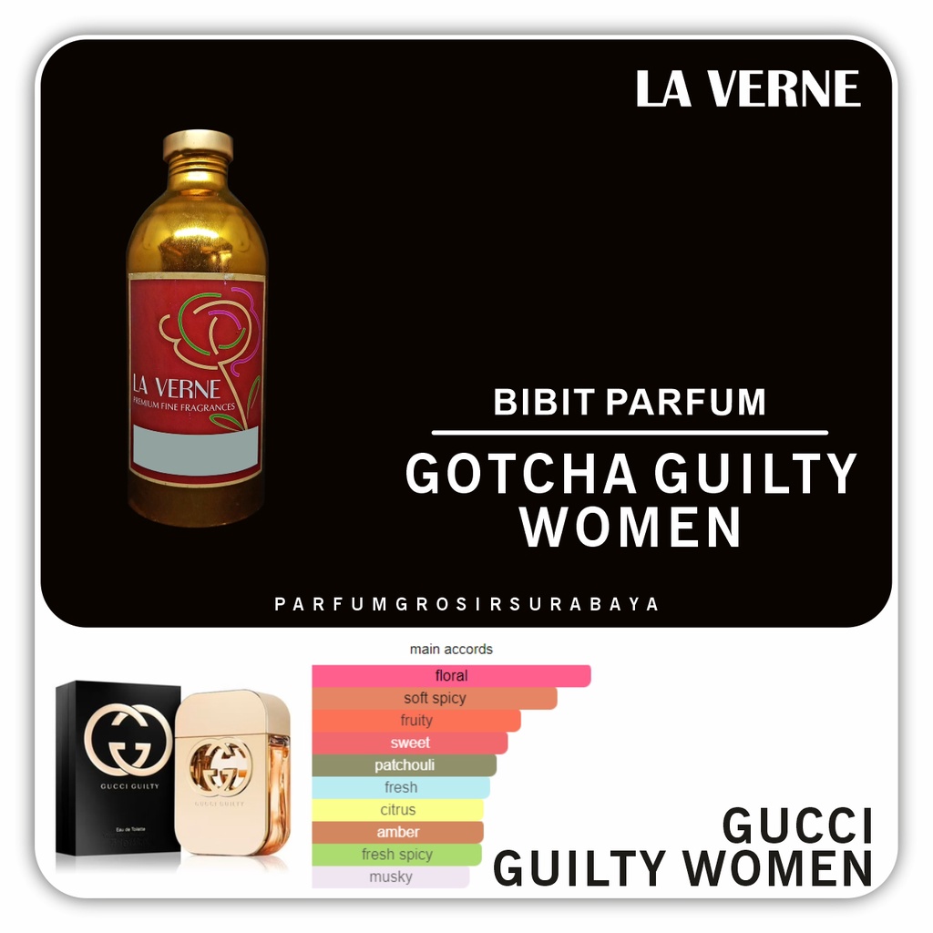 Jual Bibit Parfum Guilty Women Laverne 500gr Segel Shopee Indonesia 4473