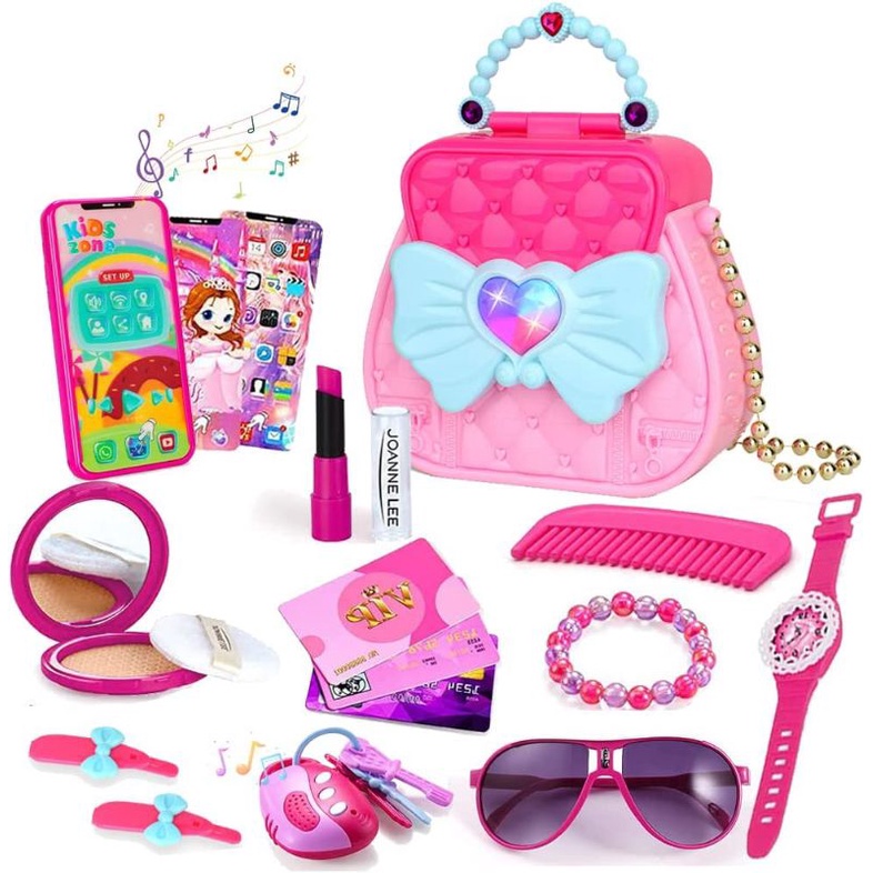 Jual Mainan anak dress up toys set my first purse princess handbag