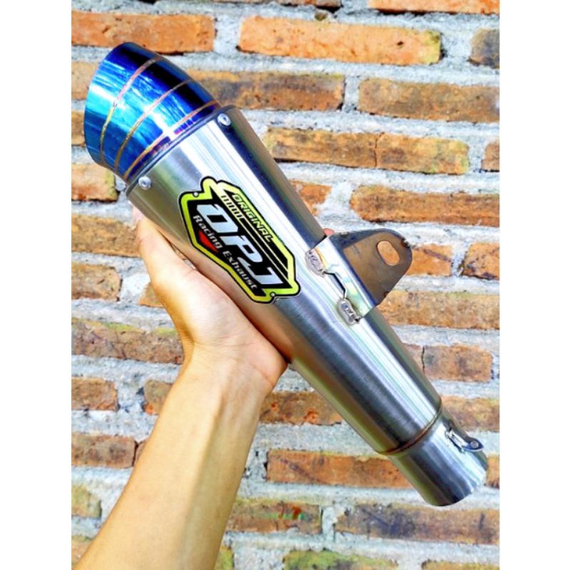 Jual Knalpot Racing DPJ Blue Biru Jiksaw Jigsaw Keong Kerucut Inlet 50 ...