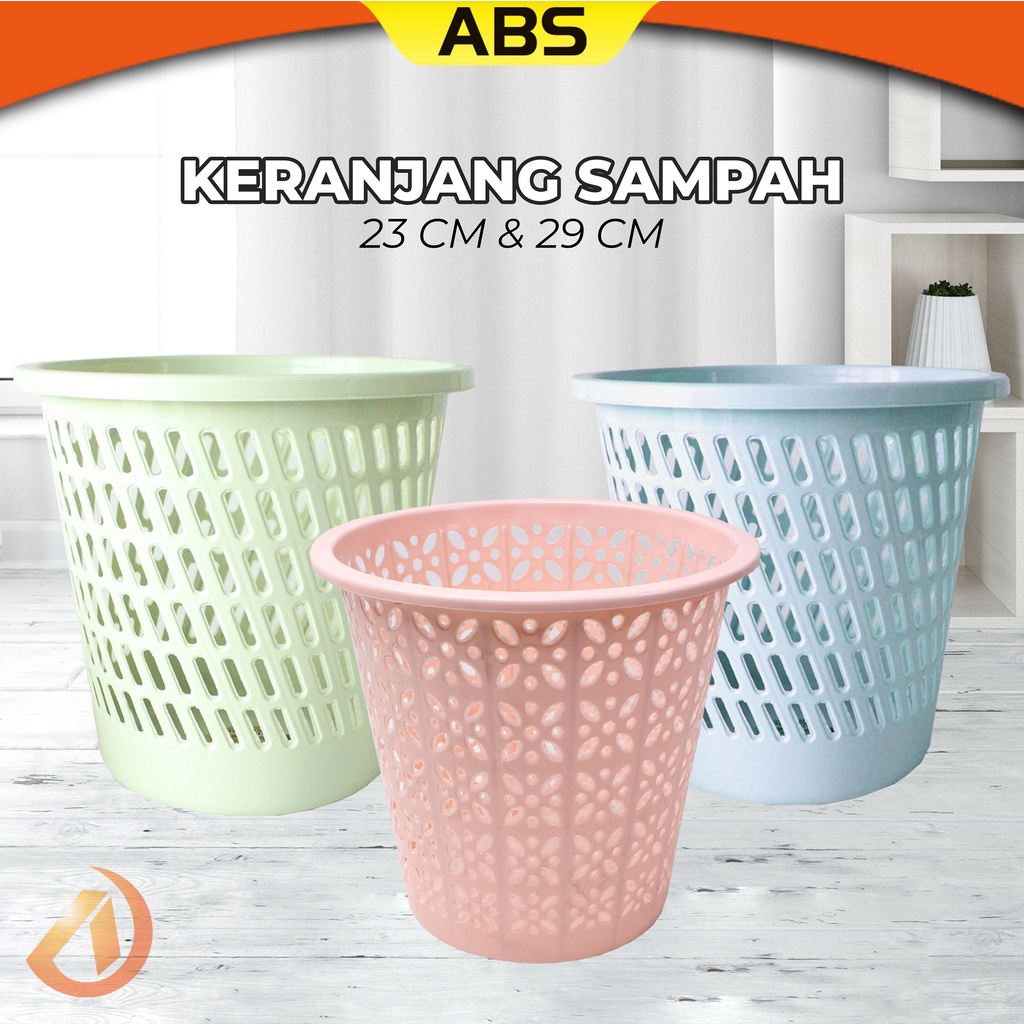 Jual Abs Keranjang Sampah Plastik Bulat Warna Tempat Sampah Kecil Tebal Shopee Indonesia 2018