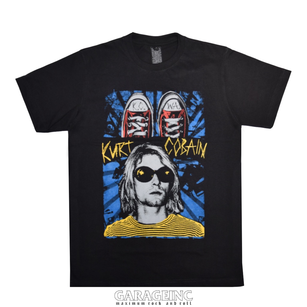 Jual kaos band kurt cobain nirvana | Shopee Indonesia
