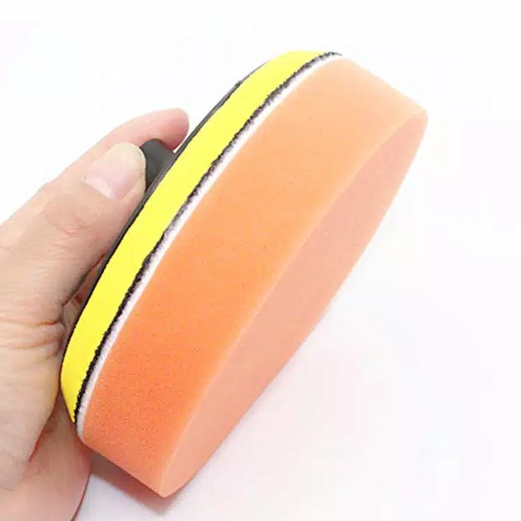 Jual Lebih Istimewa Busa Spon Pad Poles Body Mobil Motor 4 Pcs 5 Inch ...