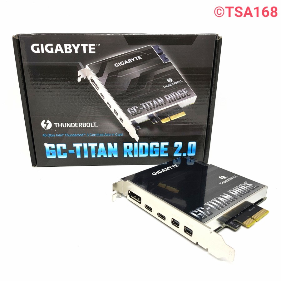 Jual Gigabyte GC Titan Ridge 2.0 Thunderbolt 3 PCIe Card GCTitan TB 3.