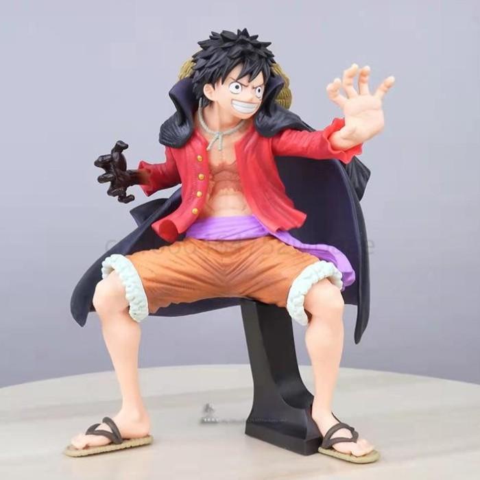 Jual Mainan Action Figure Monkey D Luffy One Piece Wano | Shopee Indonesia