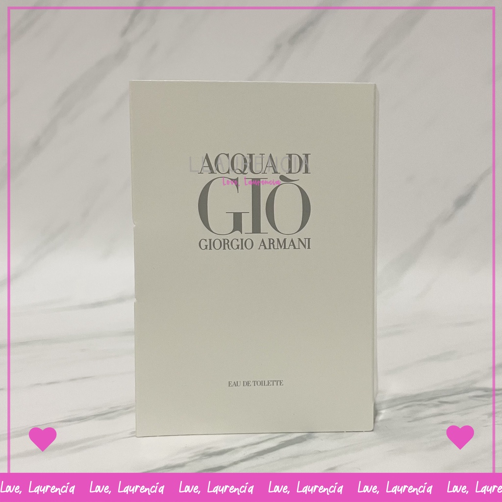 Jual Acqua di Gio Eau de Toilette Spray / parfum perfume vial spray