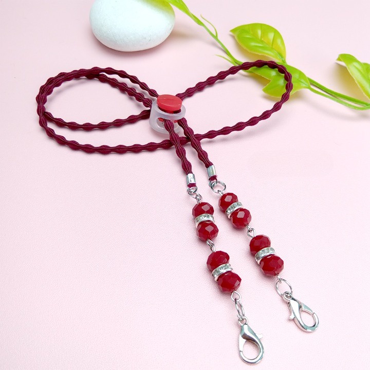 Jual ( PART 5 ) KALUNG MASKER ANAK DEWASA || STRAP TALI MASKER ELASTIS ...