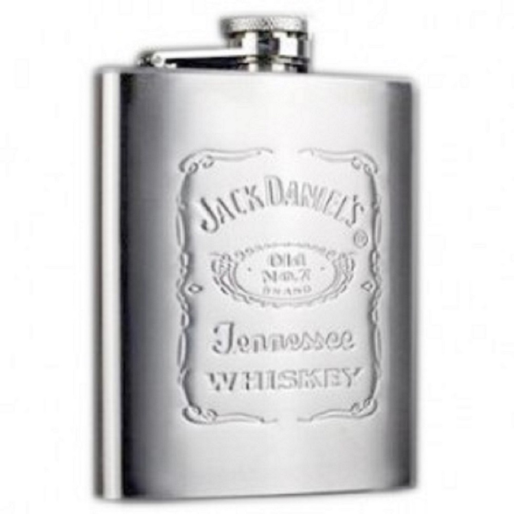 Jual HIP FLASK STAINLESS STEEL 7 OZ SILVER | Shopee Indonesia