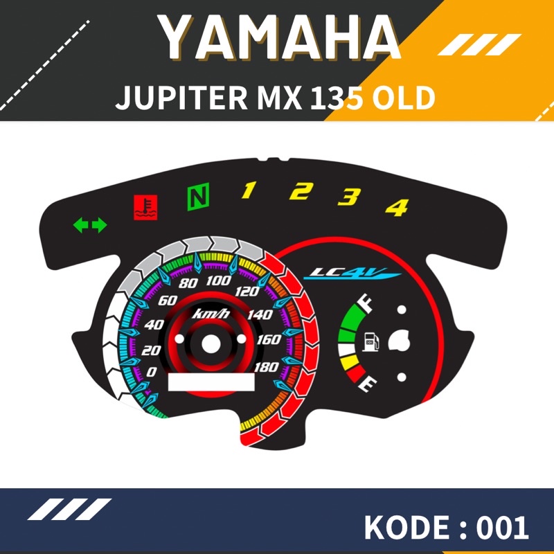 Jual Papan Panel Speedometer Yamah jupiter MX 135 Old Shopee Indonesia